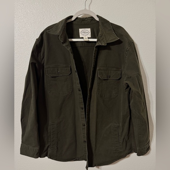 St. John's Bay Other - St. John's Bay Men's Dark Green Button Up Jacket-XL